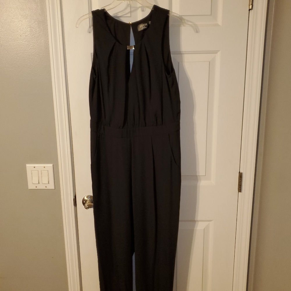 Jumpsuit Black Pockets